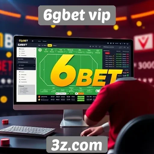 Usabilidade e design da plataforma 6gbet vip